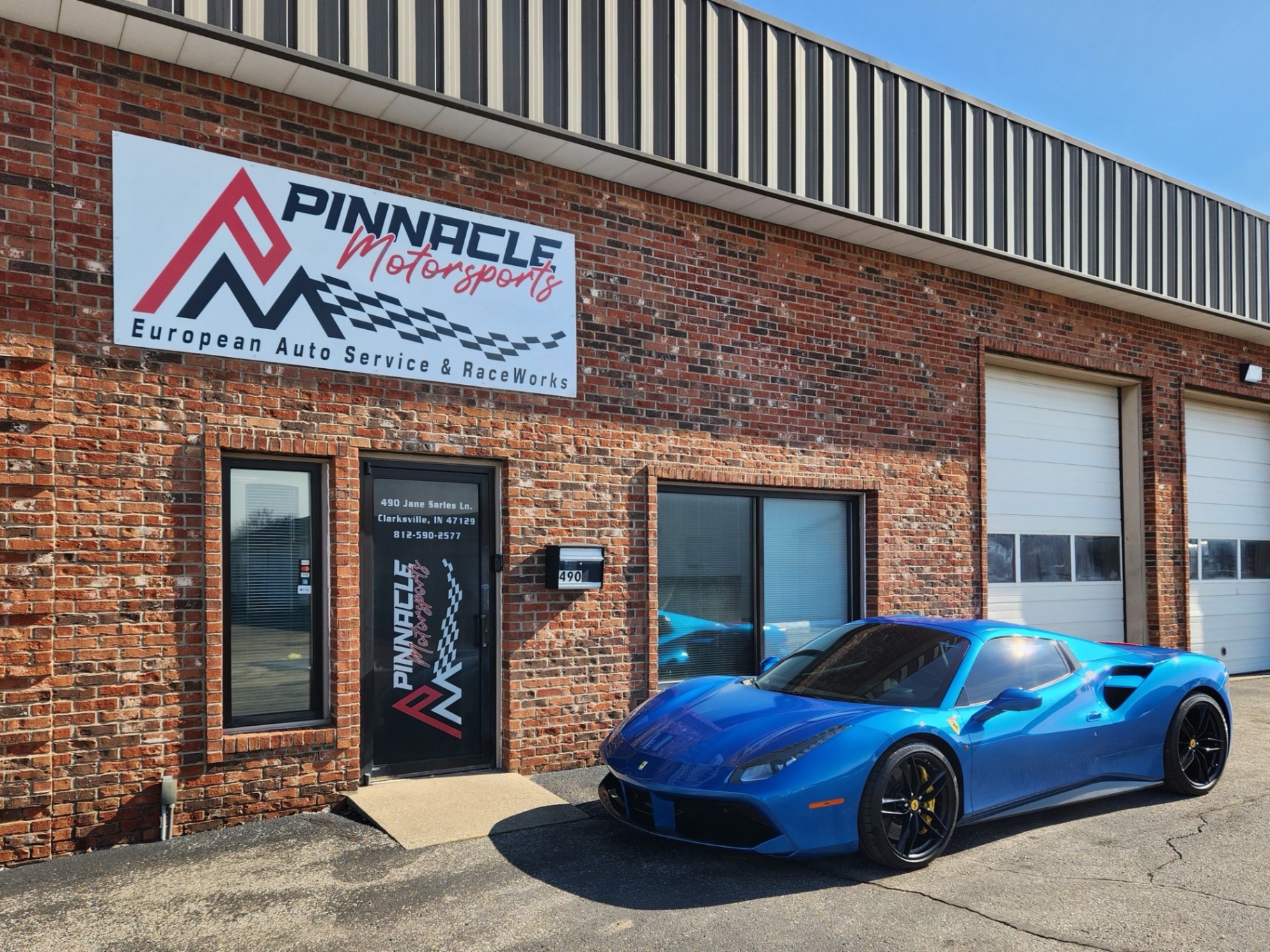 Ferrari at Pinnacle Motorsports — exotic car service in Clarksville IN