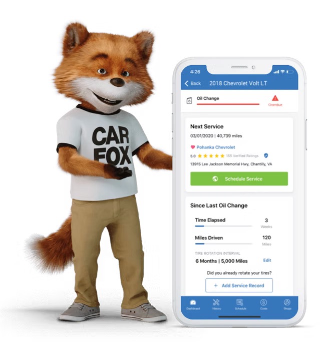CARFAX Car Care app